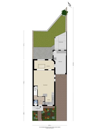 Floorplan - Oude Dijk 62, 5298 BE Liempde